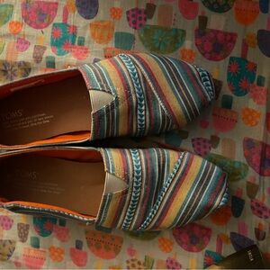 TOMS Women's Colorful Striped Espadrilles